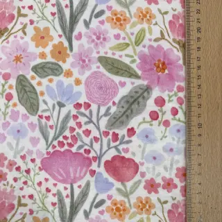 Mușelină Flowers pink dream digital print