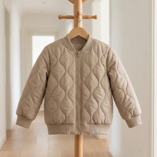 Material textil matlasat ZIG ZAG beige