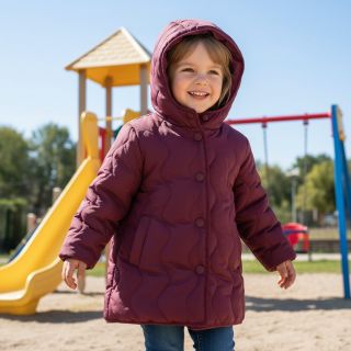 Material textil matlasat ZIG ZAG aubergine