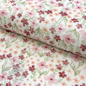 Mușelină Flowers Sisi digital print