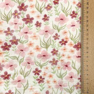 Mușelină Flowers Sisi digital print