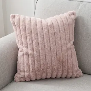 Blăniță artificială Stripes Luxe old rose