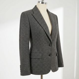 țesătură pentru costum de damă PIED DE POULE BRUSHED Studs