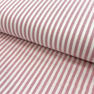 Mușelină YARN DYED Summer stripe rose