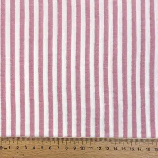 Mușelină YARN DYED Summer stripe rose