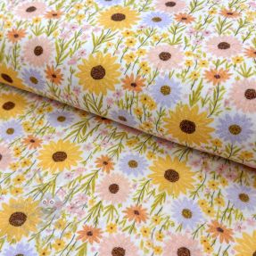 Mușelină Flowers Hot summer digital print