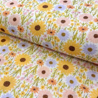 Mușelină Flowers Hot summer digital print