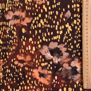 Viscoză SATIN Abstract flow digital print