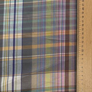 Țesătură din bumbac YARN DYED Check Nina multi