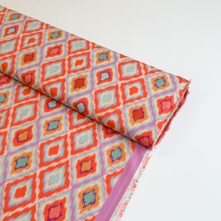 Viscoză RADIANCE Abstract orange digital print