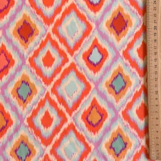 Viscoză RADIANCE Abstract orange digital print
