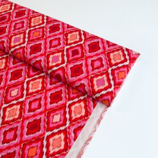 Viscoză RADIANCE Abstract red digital print