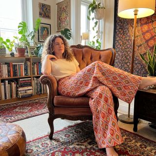 Viscoză RADIANCE Abstract orange digital print