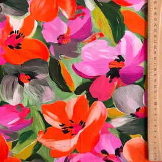 Viscoză ECOVERO Flowers multi digital print