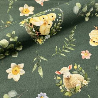 Țesătură decorativă Bohemian Easter Mood digital print