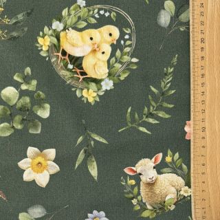 Țesătură decorativă Bohemian Easter Mood digital print