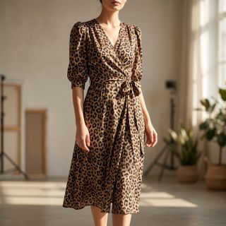 Țesătură din bumbac VISCOSE Animal skin digital print