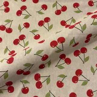 Țesătură decorativă Linenlook premium Cherry Happy Joy