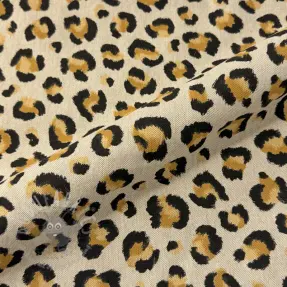 Țesătură decorativă Linenlook premium Leopard Animal Print