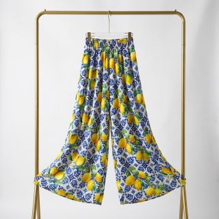 Țesătură din bumbac VISCOSE Lemons digital print