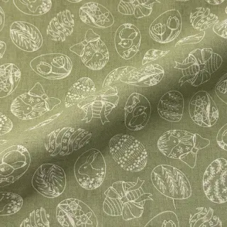 Țesătură decorativă Linenlook premium Easter Egg Tale