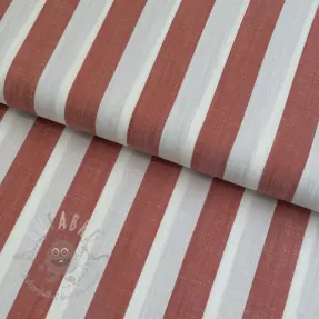 Viscoză YARN DYED Stripes BIG orange