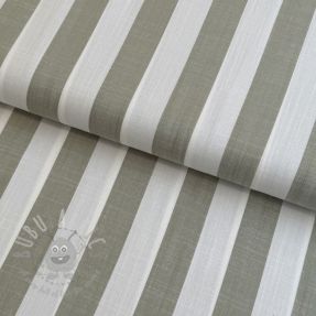 Viscoză YARN DYED Stripes BIG green