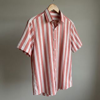 Viscoză YARN DYED Stripes BIG orange