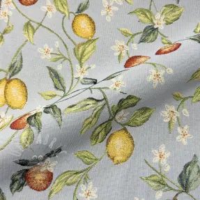 Țesătură decorativă GOBELIN premium Citrus Orange Lemon