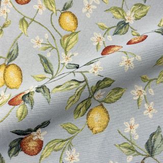 Țesătură decorativă GOBELIN premium Citrus Orange Lemon