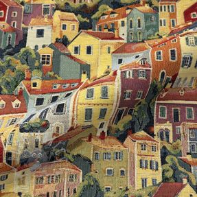 Țesătură decorativă GOBELIN premium Happy Siesta House