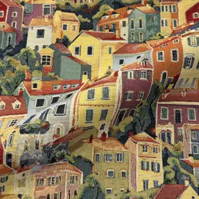 Țesătură decorativă GOBELIN premium Happy Siesta House