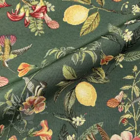 Țesătură decorativă GOBELIN premium Lemon Tropic Artisan