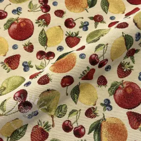 Țesătură decorativă GOBELIN premium Sweet Fruit Mix