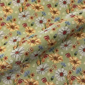 Țesătură decorativă GOBELIN premium Floral Easter Flower