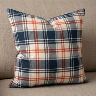 Țesătură din bumbac YARN DYED BRUSHED Check Mia navy