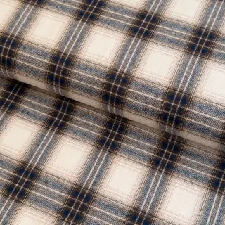 Țesătură din bumbac YARN DYED BRUSHED Check Tim beige