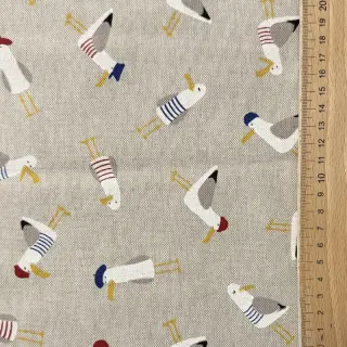 Țesătură decorativă Linenlook premium Seagull dress up