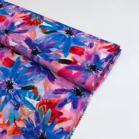 Viscoză ECOVERO Flowers design D digital print