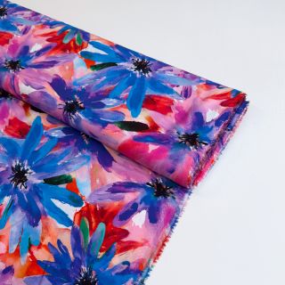 Viscoză ECOVERO Flowers design D digital print