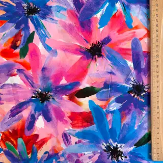 Viscoză ECOVERO Flowers design D digital print