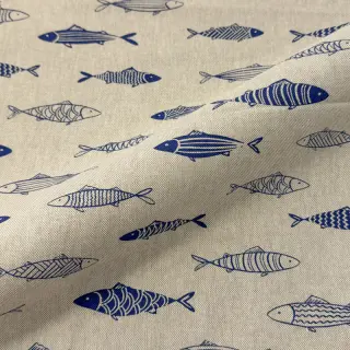Țesătură decorativă Linenlook premium Fish Swimming School