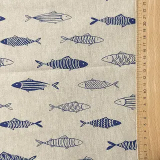 Țesătură decorativă Linenlook premium Fish Swimming School