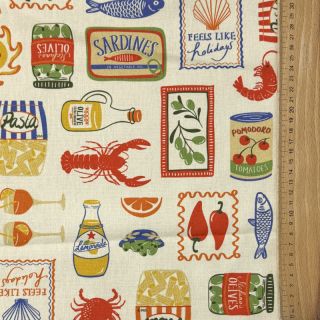 Țesătură decorativă Mediterranean Vibe digital print