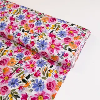 Viscoză RADIANCE Flowers Polly digital print