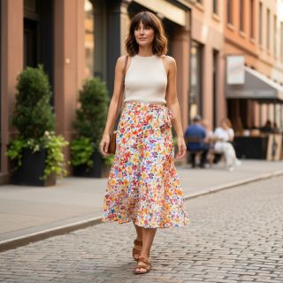 Viscoză RADIANCE Flowers Jaja digital print