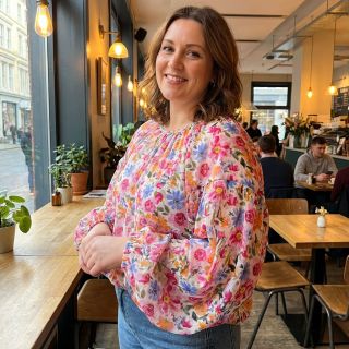 Viscoză RADIANCE Flowers Polly digital print