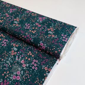 Viscoză ECOVERO Flowers Galia green