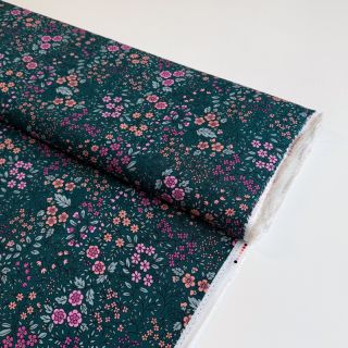 Viscoză ECOVERO Flowers Galia green