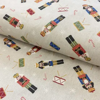 Țesătură decorativă Linenlook premium Nutcracker Candy Drum